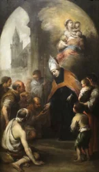 Saint Thomas of Villanova Giving Alms to the Poor